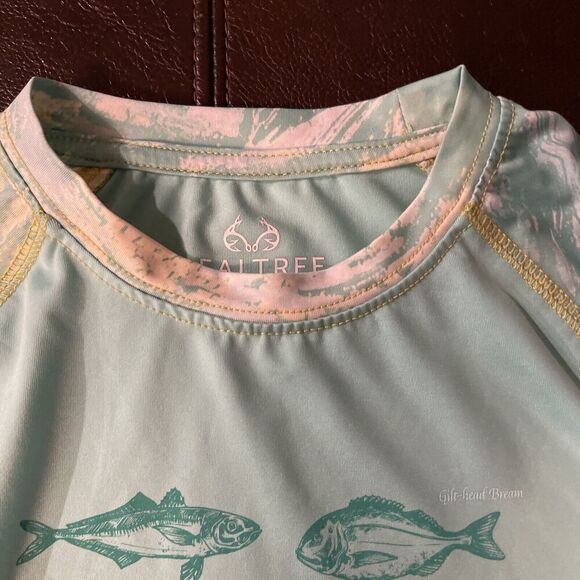 Real tree Brand Girls size small long sleeve fishing Polyblend shirt - Picture 8 of 10